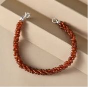 NEW! Hessonite Garnet Bracelet
