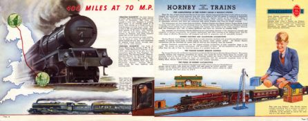 Hornby Book of Trains 85 Years-Old Original Princess Elizabeth, Train Set, Print.