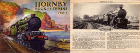 Hornby Book of Trains 1938-39 Original 85 Years Old Front Cover Print.