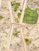 Job Lot 15 Authentic Maps Directory of London and Suburbs 87-Year-Old-Prints-3.