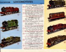 Hornby Book of Trains 85 Years-Old Original Hornby Locomotives Print.