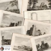 Wexford Ireland 225 Years-Old Job-Lot Grose 1792-1797 Antique Copper Block Engravings