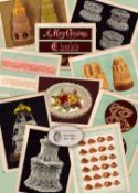 Job-Lot T. Percy Lewis & A.G Bromley 12 Antique Cakes & Baking Victorian Prints.