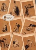Cecil Aldin 120 Years-Old Antique Job Lot Lovable Scamp of A Terrier Illustrations 1.
