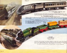 Hornby Book of Trains 85 Years-Old Original Silver Jubilee Train Print.