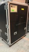 Large Flight Case on castors 80 cm x 142 cm x 175 cm