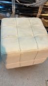 Set of 6 x Bubble Cubes with Silver Feet