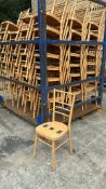 20 x Natural Stacking Chivari Chairs
