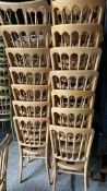 20 x Natural Cheltenham Stacking Chairs