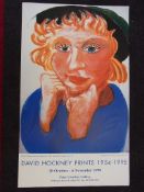 David Hockney RA Celia Limited Edition Print