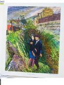 Carel Weight' The Snake' Signed Litograph