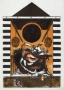 Curwen Kenneth Rowell x75 Ceremony, Signed Litograph