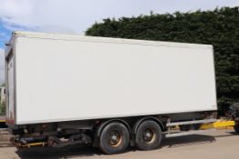 2018 Grey & Adams Box Trailer