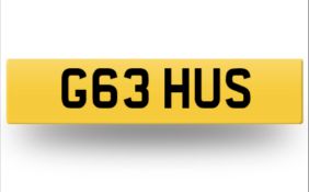 G63 HUS - Private Car Reg