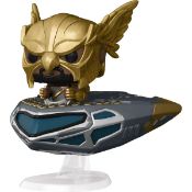 5 x Funko POP! Ride Super Deluxe: Black Adam - Hawkman On Hawk Cruiser - Collectable Vinyl Figure