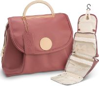 Box of 30 Chandelli Travel Toiletry Bags (Mauve) Est Retail Value £900