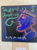 Billy Childish Original Painting (AKA Billy Hamper) Tracey Emin's Boyfriend Heavens Journey v/100
