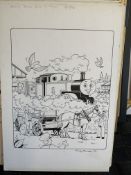 Thomas The Tank Engine & Friends Original Artwork, Signed By Timothy Marwood Full Page