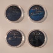 Collection of 4 Titanic Coins