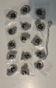 Elvis Presley Collection of 15 Silver Plated Necklaces