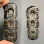 Incredible Antique Hand Carved Black Stone, Collectible Black Stone, LAQ-021