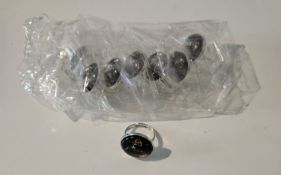 Elvis Presley Collection of 9 Rings