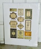 Harry Potter Potion Label Art MinLama Collection Print Number 51 of 1000