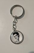 Elvis Presley Collection of 12 Keyrings