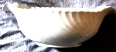 Burleigh Ware White Gravy or Sauce Boat Circa 1920