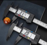 Digital Calliper Measuring Tool Electronic Micrometre Calliper Micrometre Ruler With Large LCD SC...