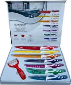 Royalty Line 7-Piece Non-Stick Coating Knife Set