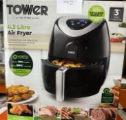 Tower 4.3L Air Fryer. RRP £60 - Grade U