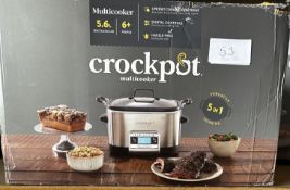 Crockpot Multicooker. RRP £100 - Grade U