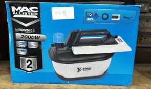 Mac Allister MWPS200 Wallpaper Steamer. RRP £40 - Grade U