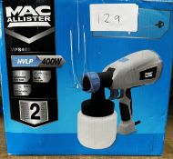 Mac Allister MPS400 Paint Sprayer. RRP £40 - Grade U