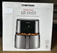 Chefman Turbofry Touch Air Fryer. RRP £80 - Grade U