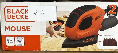 Black and Decker Sanding Mouse. RRP £30 - Grade U
