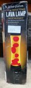 Global Gizmos Lava Lamp. RRP £30 - Grade U
