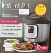 Instant Pot Multi Cooker Duo. RRP £100 - Grade U