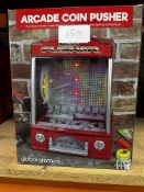 Global Gizmos Arcade Coin Pusher. RRP £30 - Grade U