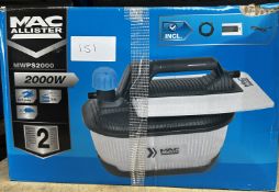 Mac Allister MWPS200 Wallpaper Steamer. RRP £40 - Grade U