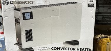 Daewoo Convector Heater. RRP £40 - Grade U