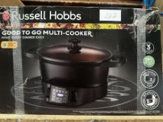 Russell Hobbs Good To Go Multicooker. RRP £70 - Grade U