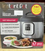 Instant Pot Duo Pressure Cooker. RRP £100 - Grade U