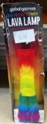 Global Gizmos Lava Lamp. RRP £30 - Grade U