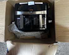 Tower Vizon Dual Basket Air Fryer. RRP £100 - Grade U