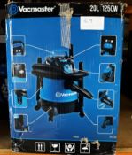 Vacmaster 20L Vacuum. RRP £80 - Grade U