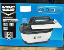 Mac Allister MWPS200 Wallpaper Steamer. RRP £40 - Grade U