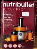 Nutri Bullet Juicer Pro. RRP £100 - Grade U