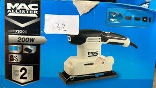 Mac Allister Sander. RRP £40 - Grade U